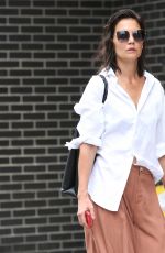 KATIE HOLMES Out and About in New York 08/03/2021