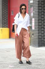 KATIE HOLMES Out and About in New York 08/03/2021