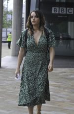 KATIE MCGLYNN Leaves BBC Breakfast Show in London 08/10/2021