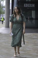 KATIE MCGLYNN Leaves BBC Breakfast Show in London 08/10/2021