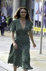 KATIE MCGLYNN Leaves BBC Breakfast Show in London 08/10/2021