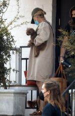 KATY PERRY at a Skincare Clinic in Beverly Hills 08/16/2021