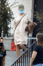 KATY PERRY at a Skincare Clinic in Beverly Hills 08/16/2021