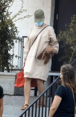 KATY PERRY at a Skincare Clinic in Beverly Hills 08/16/2021