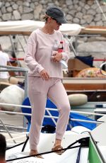KATY PERRY Out at Port of Capri 08/06/2021