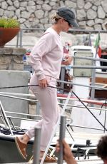 KATY PERRY Out at Port of Capri 08/06/2021