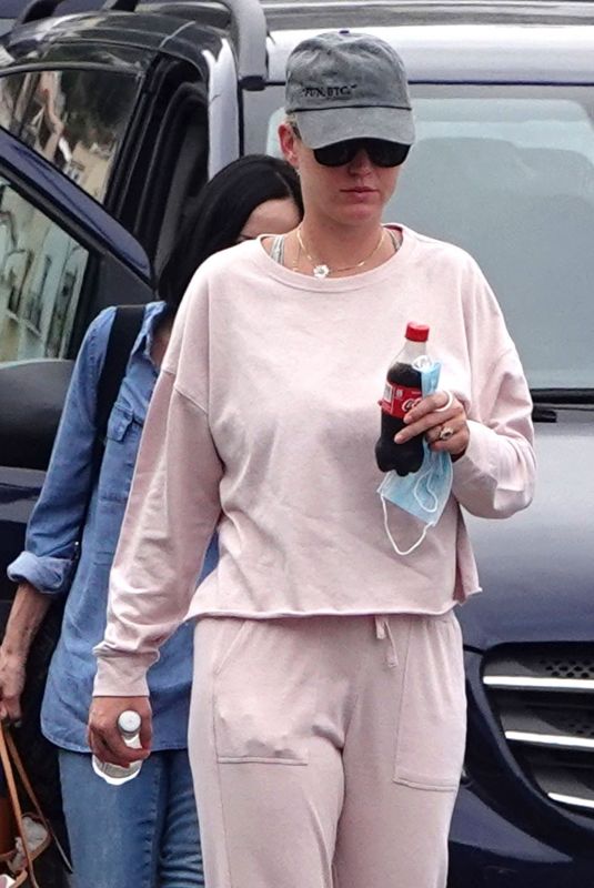 KATY PERRY Out at Port of Capri 08/06/2021