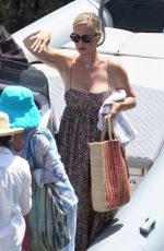 KATY PERRY Out for Lunch in Capri 08/02/2021