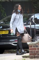 KATYA JONES Out and About in London 08/04/2021