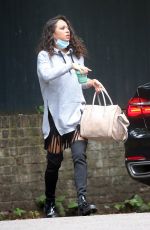 KATYA JONES Out and About in London 08/04/2021