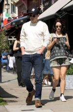 KAYA SCODELARIO and Benjamin Walker Out in London 08/10/2021