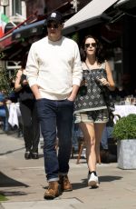 KAYA SCODELARIO and Benjamin Walker Out in London 08/10/2021