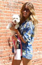 KELLY BENSIMON Out with Her Dog in New York 08/25/2021