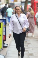 KELLY BROOK at Heart Radio in London 08/25/2021