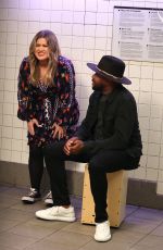 KELLY CLARKSON and KRISTIN CHENOWETH on the Set of a Music Video for Season Premiere of Kelly Clarkson Show 08/24/2021