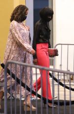 KELLY ROWLAND Out in West Hollywood 08/08/2021