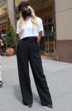 KELSEA BALLERINI Out and About in New York 08/17/2021