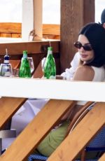 KENDALL JENNER and Devin Booker Out in Nerano 08/23/2021