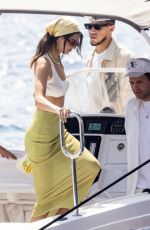 KENDALL JENNER and Devin Booker Out in Nerano 08/23/2021