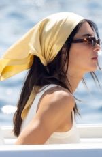 KENDALL JENNER and Devin Booker Out in Nerano 08/23/2021