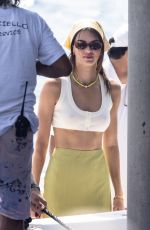 KENDALL JENNER and Devin Booker Out in Nerano 08/23/2021
