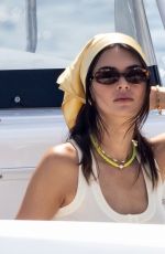 KENDALL JENNER and Devin Booker Out in Nerano 08/23/2021