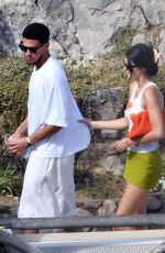 KENDALL JENNER and Devin Booker Out in Salerno 08/25/2021