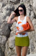 KENDALL JENNER and Devin Booker Out in Salerno 08/25/2021