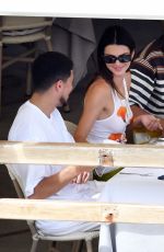 KENDALL JENNER and Devin Booker Out in Salerno 08/25/2021