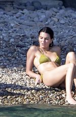 KENDALL JENNER in Bikini at a Beach in Ponza 08/23/2021