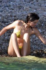 KENDALL JENNER in Bikini at a Beach in Ponza 08/23/2021