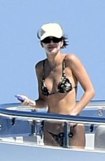 KENDALL JENNER in Bikini at a Yacht in Sardinia 08/20/2021