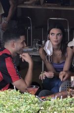 KENDALL JENNER Out for Lunch with Fiends in New York 08/16/2021
