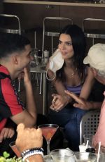 KENDALL JENNER Out for Lunch with Fiends in New York 08/16/2021