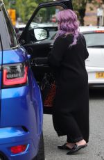KERRY KATON Leaves a Hair Salon in Alderley Edge 08/25/2021