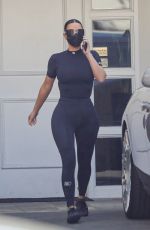 KIM KARDASHIAN at Epione Clinic in Beverly Hills 08/17/2021