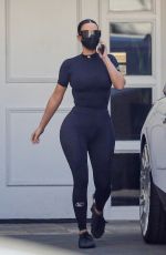 KIM KARDASHIAN at Epione Clinic in Beverly Hills 08/17/2021