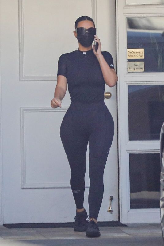 KIM KARDASHIAN at Epione Clinic in Beverly Hills 08/17/2021