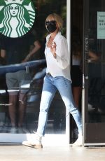KIMBERLY STEWART Leaves Starbucks in Bel-Air 08/26/2021