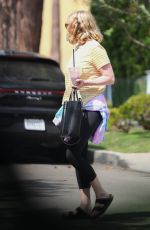 KIRSTEN DUNST Heading to Pilates Class in West Hollywood 08/25/2021
