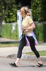 KIRSTEN DUNST Heading to Pilates Class in West Hollywood 08/25/2021