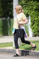 KIRSTEN DUNST Heading to Pilates Class in West Hollywood 08/25/2021