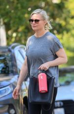 KIRSTEN DUNST Leaves Pilates Class In Los Angeles 08/23/2021