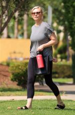 KIRSTEN DUNST Leaves Pilates Class In Los Angeles 08/23/2021