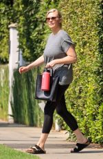 KIRSTEN DUNST Leaves Pilates Class In Los Angeles 08/23/2021