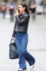 KIRSTY GALLACHER Arrives at Smooth Radio in London 08/26/2021