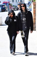 KOURTNEY KARDASHIAN and Travis Barker Arrives at Dolce & Gabbana Event in Venice 08/29/2021