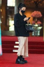 KOURTNEY KARDASHIAN at Beverly Hills Hotel 08/09/2021