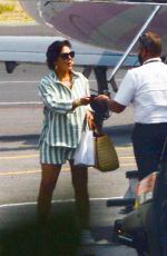 KRIS JENNER Arrives in Los Angeles from Cabo 08/16/2021