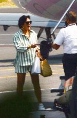 KRIS JENNER Arrives in Los Angeles from Cabo 08/16/2021